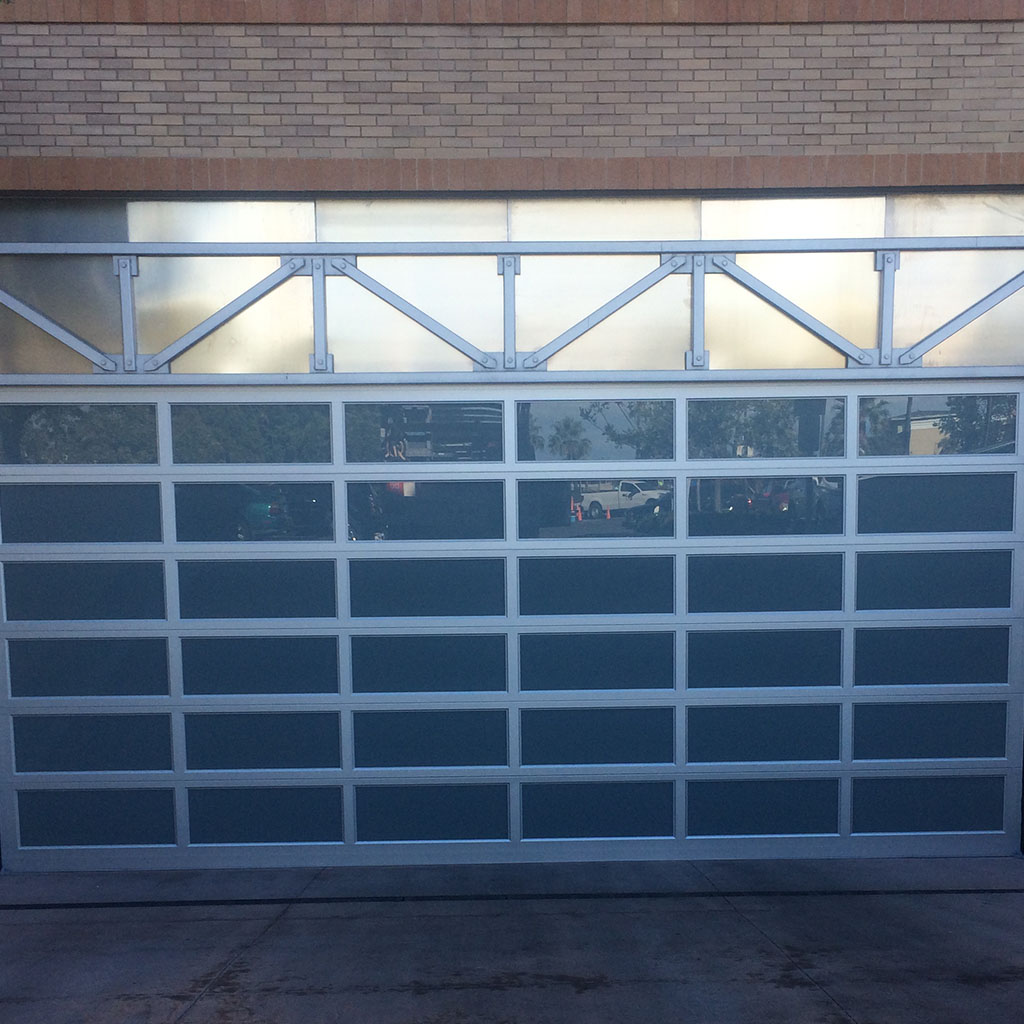 Garage door repair completed