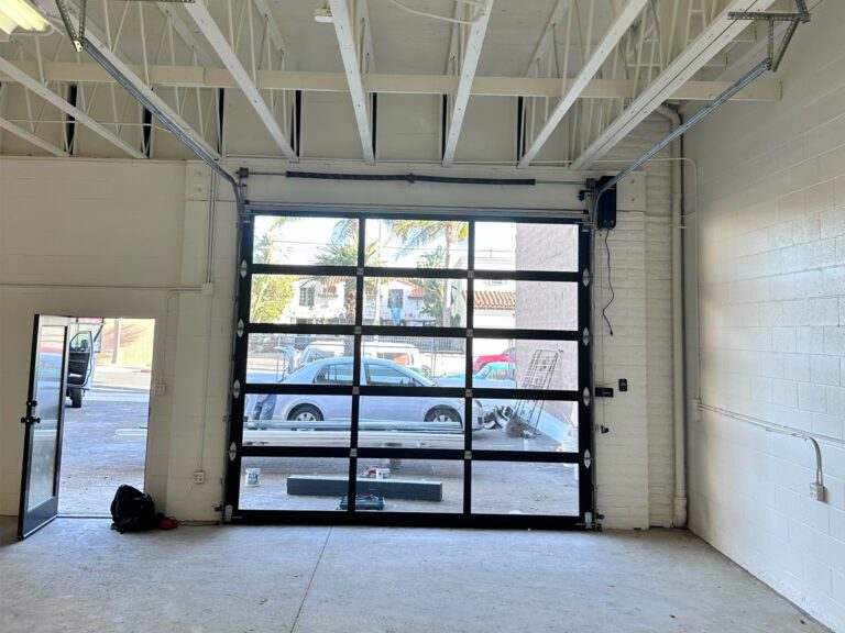 Custom garage door project