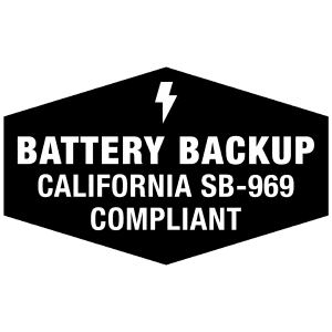 battery backup garage door opener